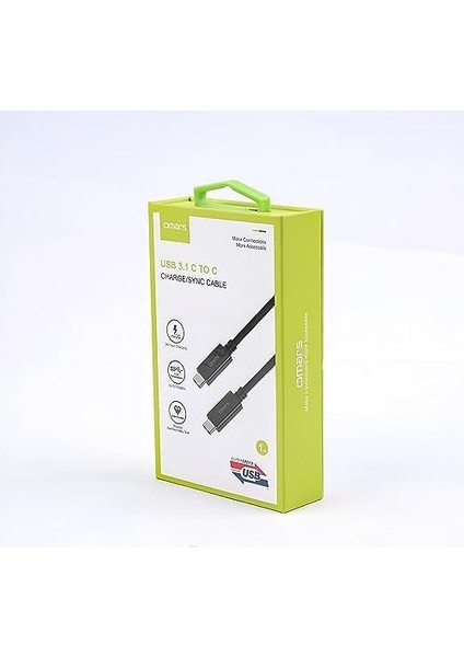 USB 3.1 Type-C 3A Hızlı Şarj ve Data Kablosu - Dayanıklı Tasarım, 5 Gbps Veri Aktarımı fiyatları