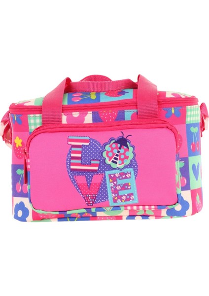 Kids Thermo Isı Yalıtımlı Kız Çocuk Love Desenli Pembe Beslenme Çantası L7229 (Iki Bölmeli) fiyatları