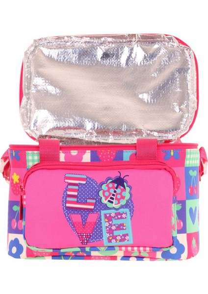 Kids Thermo Isı Yalıtımlı Kız Çocuk Love Desenli Pembe Beslenme Çantası L7229 (Iki Bölmeli) modelleri