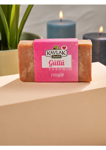 Kavlak Güllü El Yapımı Sabun 150 gr