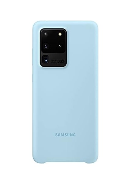 Galaxy S20 Ultra Silikon Cep Telefonu Kılıfı, Mavi modelleri