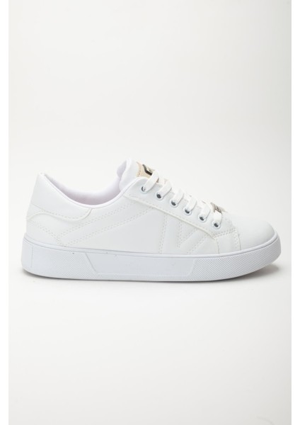 Kadın Casual Spor Ayakkabı Beyaz Ince Taban Bağcıklı modelleri