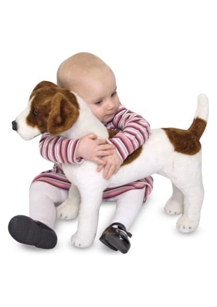 & Doug Dev Peluş Köpek Jack Russel Terrier (14867)