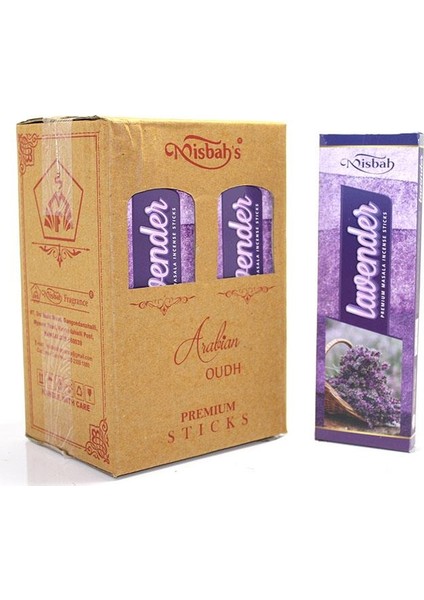 Misbah Lavender Aromalı Tütsü MİSBAH05
