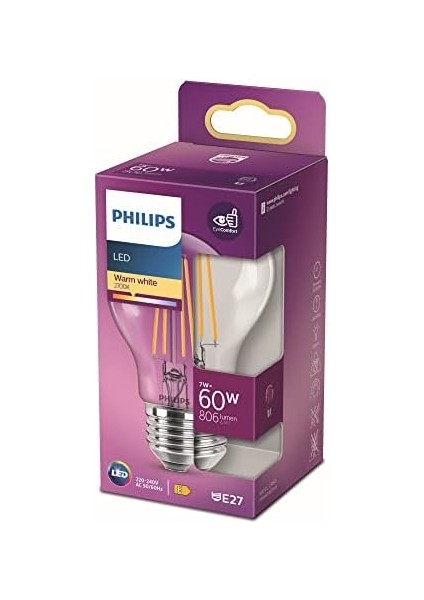 LED Classic 60W A60 E27 Non-Dim 2700K Sarı Işık LED Filament Ampul modelleri