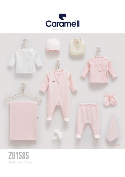 My Baby Kumsal % 100 Coton 10 Lu Hastane Çıkışı ( Yeni Doğan ) Soft Colour Ze 0001585