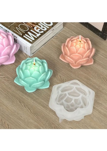 Küç.lotus Çiçeği No:1 Silikon Kalıp (S873) fiyatları