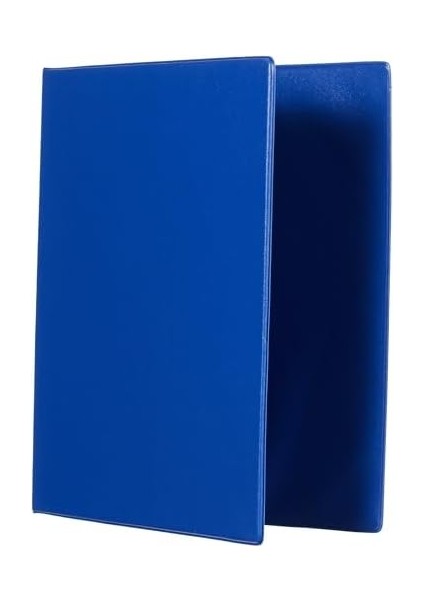 218M.A Klasör/dosya A5 Plastik Talebe/cari Hesap 3 cm Sırt 2 Halka D Mekanizmalı Kutu Içi 12 Adet, Mavi modelleri