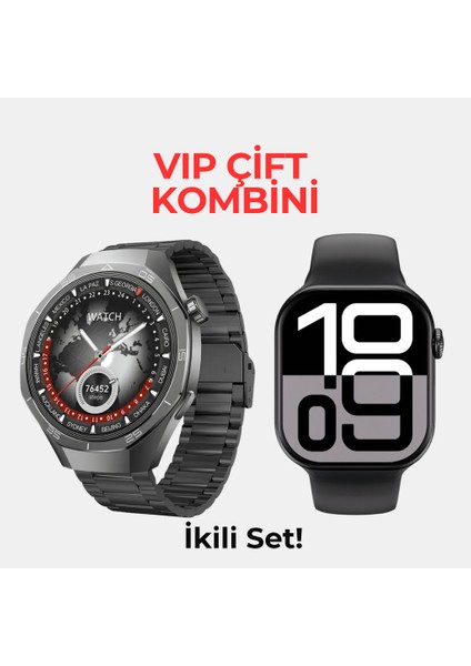 Watch G5 Pro & Watch 10 Pro Mini Vıp Çift Seti