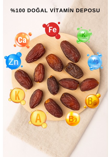 Medjoul Hurma / Kudüs Hurması 1 kg | Large Boy