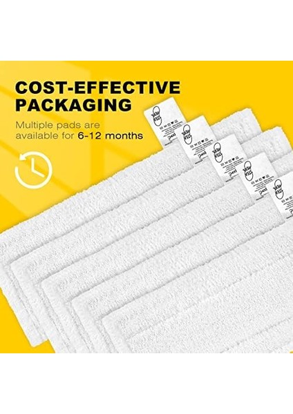 Kärcher Easyfix Sc 2, Sc 3, Sc 4, Sc 5 Zemin Başlığı ile Uyumlu 5 Mikrofiber Bez Seti modelleri