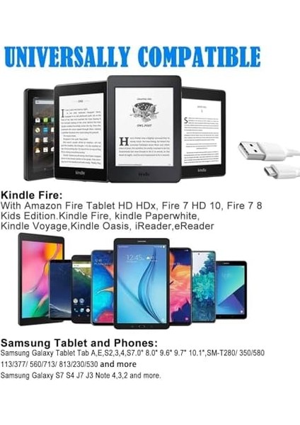 Çok Amaçlı Kısa Şarj ve Veri Aktarım Kablosu, 20 Cm, Hızlı Şarj Destekli, 2.1A, Pvc Kaplı, Kutulu, Doğa Dostu (Micro Usb) modelleri