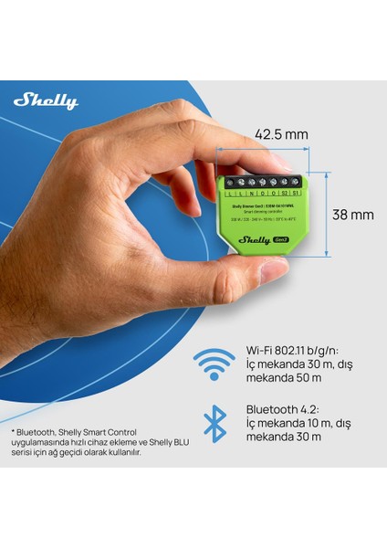 Dimmer Gen3 Akıllı LED Dimmer Kontrol Rölesi modelleri