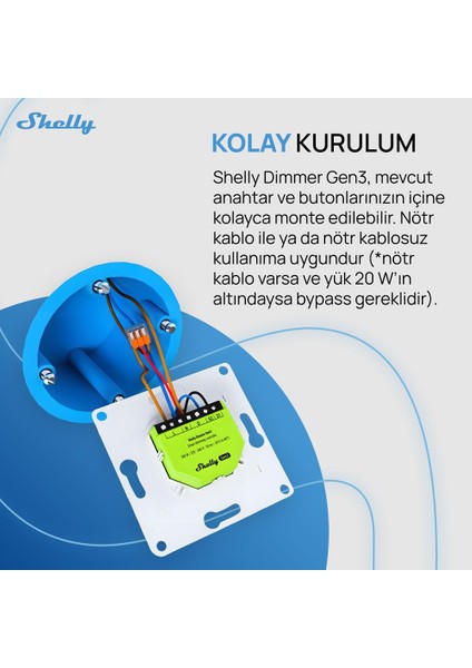 Dimmer Gen3 Akıllı LED Dimmer Kontrol Rölesi fırsatları