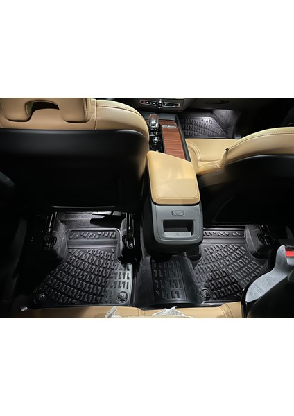 Volvo XC60 Hybrıd T8 2022- 3D Siyah Havuzlu Paspas 2022 ve Sonrası fırsatları