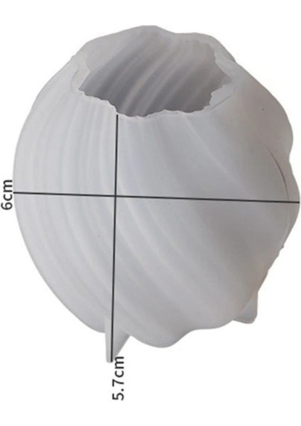 Örgü Mum Silikon Kalıp (3'lü Set) (S-708) fiyatları