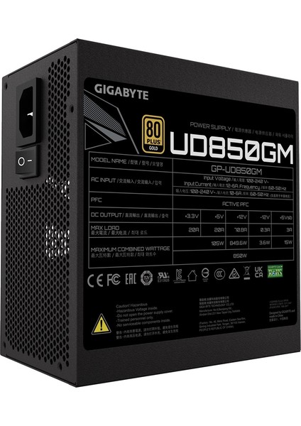 GP-UD850GM 850W 80+ Gold Modüler Ultra Dayanıklı Güç Kaynağı indirimleri