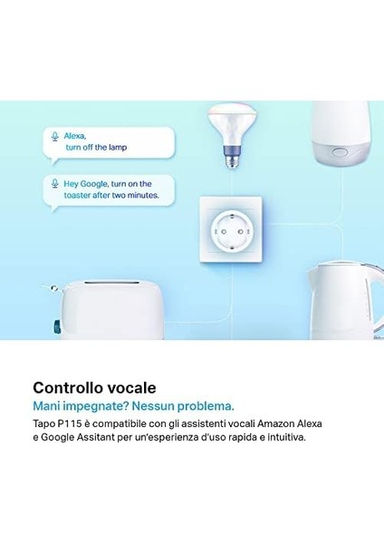 Tapo P115, Mini Akıllı Wi-Fi Soketi, Enerji Izleme modelleri