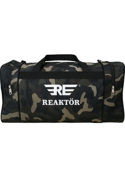 Unisex Yanı Cepli Uzun Askılı Kadın ve Erkek Kullanabilir Seyahat Fitness ve Spor Çantası