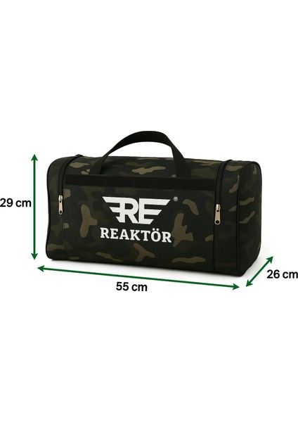 Unisex Yanı Cepli Uzun Askılı Kadın ve Erkek Kullanabilir Seyahat Fitness ve Spor Çantası fırsatları