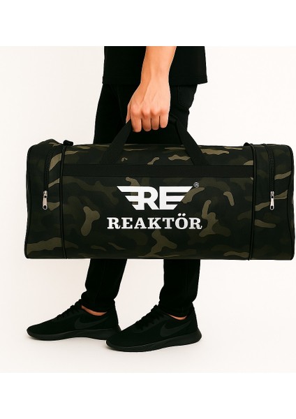 Unisex Yanı Cepli Uzun Askılı Kadın ve Erkek Kullanabilir Seyahat Fitness ve Spor Çantası indirimleri