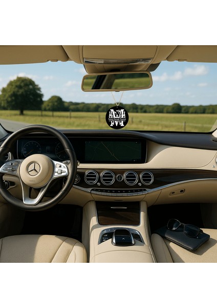 M Harfli Pleksi Dikiz Ayna Araba Süsü I Model - 1 I Kişiye Özel I Firmalara Özel I Universal Araba Ayna Süsü fırsatları