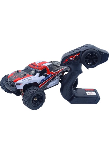 Toyflyer 1:18 Ölçek Uzaktan Kumandalı 36 Km/h Hızlı 4x4 Gerçekçi Profesyonel Monster Araba