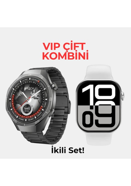 Watch G5 Pro & Watch 10 Pro Mini Vıp Çift Seti
