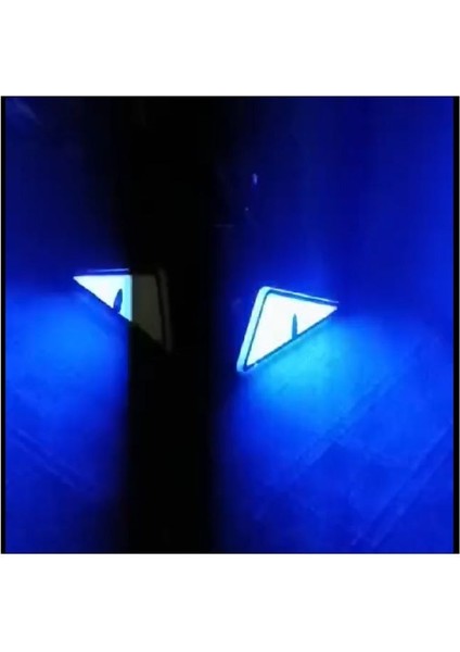 12V Üniversal Araç&motorsiklet LED Flash Eye Göz Dekorasyon Strobe (Flaş) Stop&fren Lamba Mavi