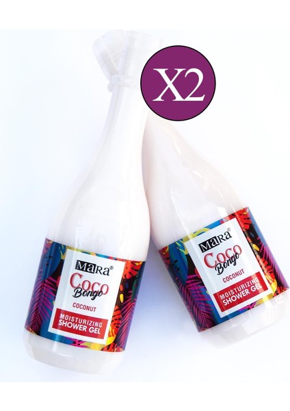 Mara Coco Bongo Hindistan Cevizi Nemlendirici Duş Jeli 420 ml 2 Adet fiyatları