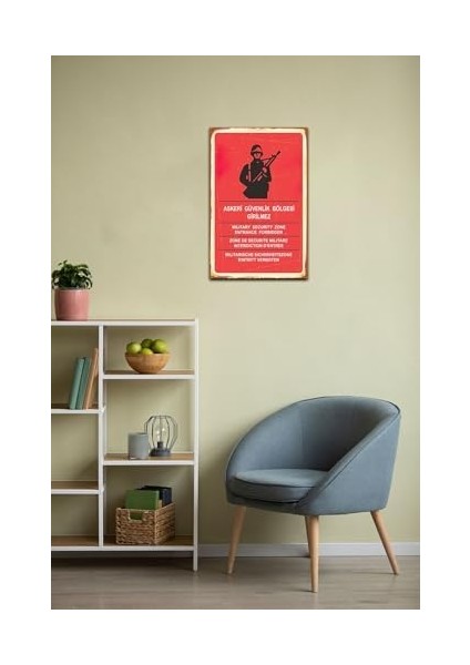 Ahşap Mdf Duvar Posteridayanılmaz Bir Kötülük Gelirse Eğer Başına Hz.ali Vintage Mdf Tablo DRTR0004 modelleri