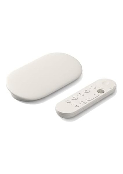 Tv Streamer 4K - Sesli Arama Uzaktan Kumandasıyla Tv'nizde Hızlı Akış Eğlencesi - 4K Hdr'de Film, Şov, Canlı Tv ve Netflix Izleyin - Akıllı Ev Kontrolü - 32 GB Depolama - Porselen modelleri