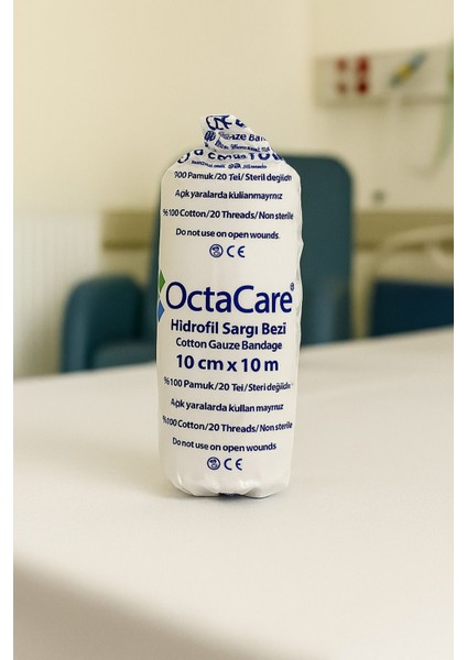 Hidrofil Sargı Bezi 10 cm x 10 M 10 Rulo (Adet) Deprem/sağlık Çantası /eczadolabı/ilk Yardım. indirimleri