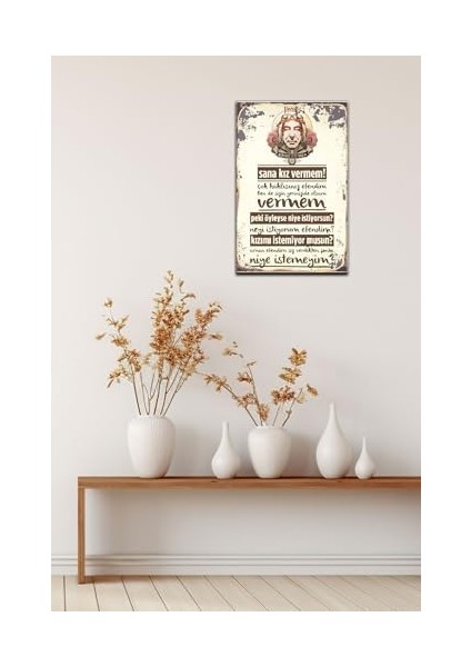 Şener Şen Replik Retro Vintage DRTR0100 Ahşap Mdf Tablo fiyatları