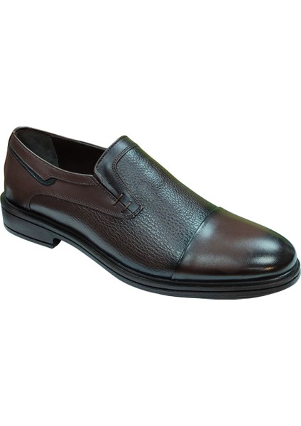 098-POLI Erkek Kahve (40-44) Deri Klasik Ayakkabı fiyatları