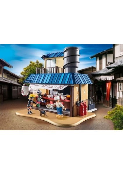70668 Restaurant Ramen Ichiraku - Naruto - Heroes Issu De La Serie D'anime - Için Efsanevi Sahneler Veya Inventer De Nouvelles Hikayeleri - 5 Yaşından Itibaren modelleri