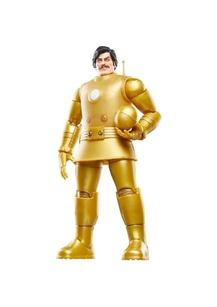 Efsaneler Serisi Iron Man (Model 01 - Altın), Iron Man Comics Koleksiyon 15,5 cm Aksiyon Figürü, Retro-Inspired Blister Kart