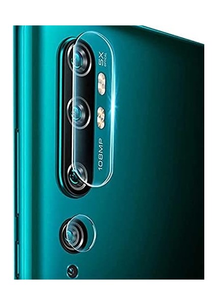 Mi Note 10 Uyumlu Kamera Koruyucu Cam