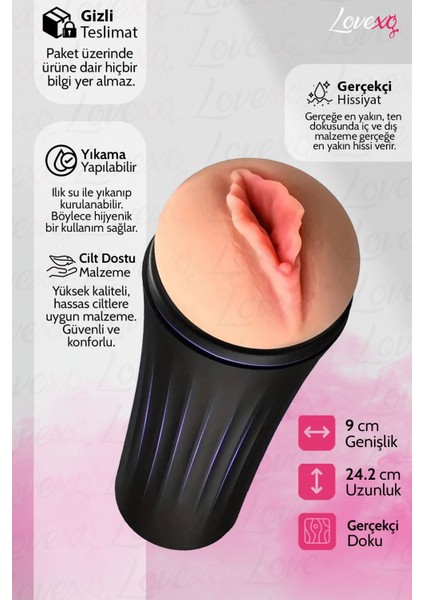 Fener Tipi Gerçekçi Mastürbatör