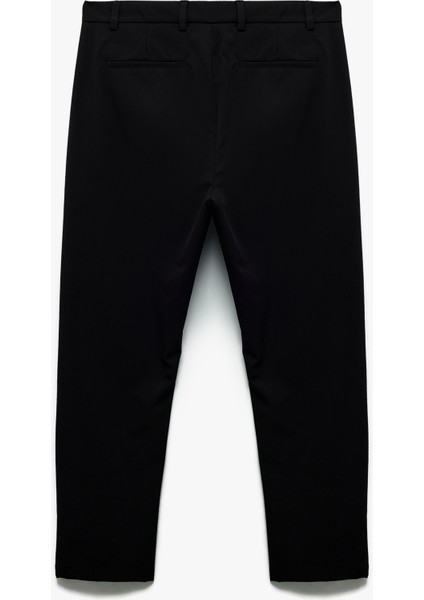 Slim Fit Cep Detaylı Düğmeli Esnek Kumaş Pantolon fiyatları