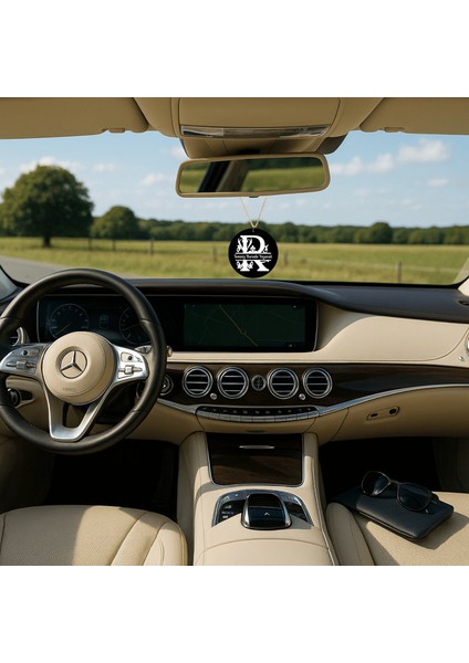 R Harfli Pleksi Dikiz Ayna Araba Süsü I Model - 1 I Kişiye Özel I Firmalara Özel I Universal Araba Ayna Süsü fırsatları