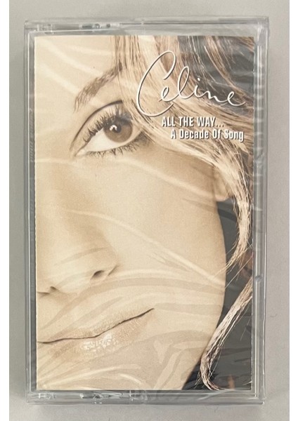 Celine Dion All The Way A Decade Of Song Kaset (Jelatininde Sıfır Orjnal Dönem Baskı Kaset)