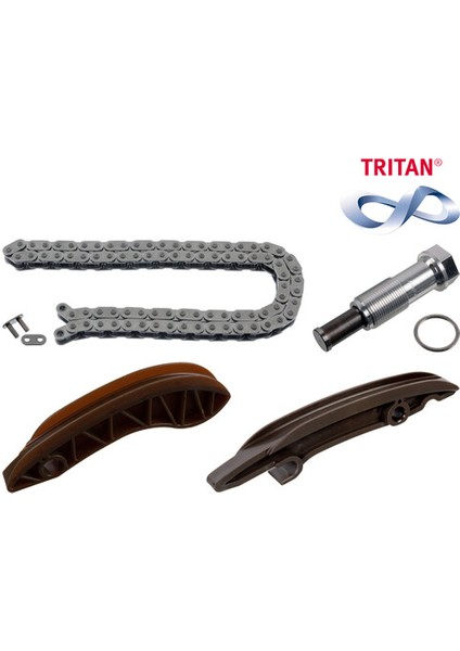 Febı 179517 Eksantrik Zincir Seti N47 D16 A-MINI-N47 C16 A-Ust ZINCIR+X2KIZAK+GERICI 11318590950S1