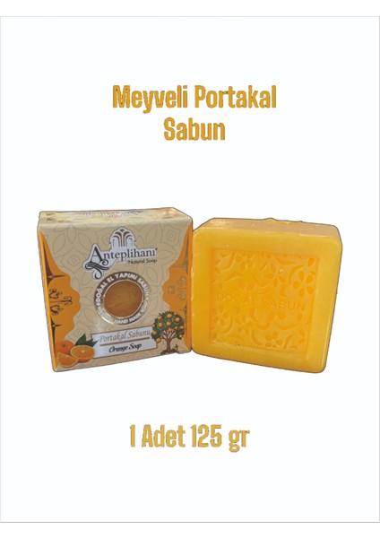 Portakal Sabun Mis Kokulu Doğal El Yapımı Naturel Sabun Soap 125 gr