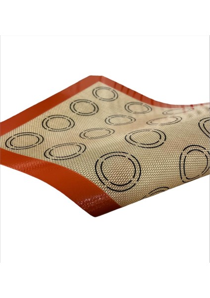 Home Silikon Pişirme Matı (Mkırmızı, 30 * 40)