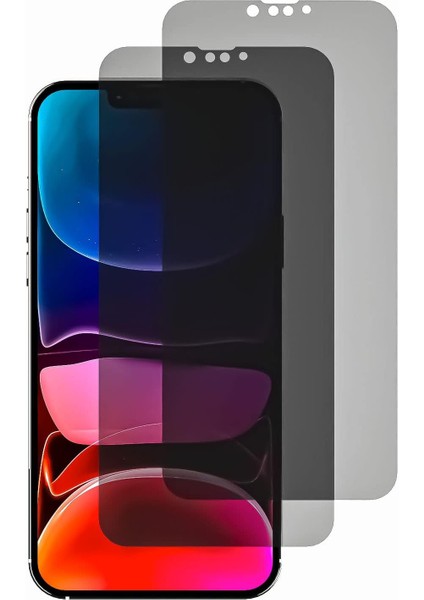 2li Paket - iPhone 11 Pro Uyumlu Mat Nano Anti-Shock Kenarlıksız Seramik Hayalet Ekran Koruyucu Cam - Mat Yüzey (Iphone 11 Pro)