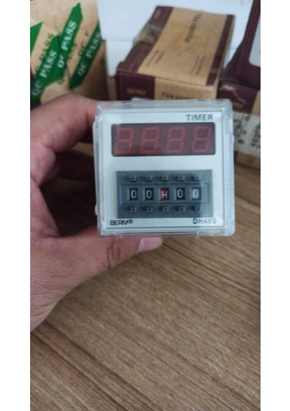 Zaman Ayarlı Röle Modülü DH48S-2Z 220V Zaman Ayarlı Röle Modülü - Çift Çıkışlı Ac 220V fiyatları