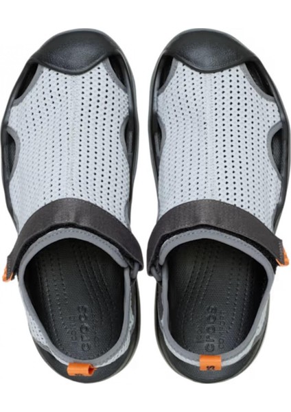 211095 Swiftwater Prm1 Mesh Deck Sanda M Gri-Turuncu Erkek Sandalet