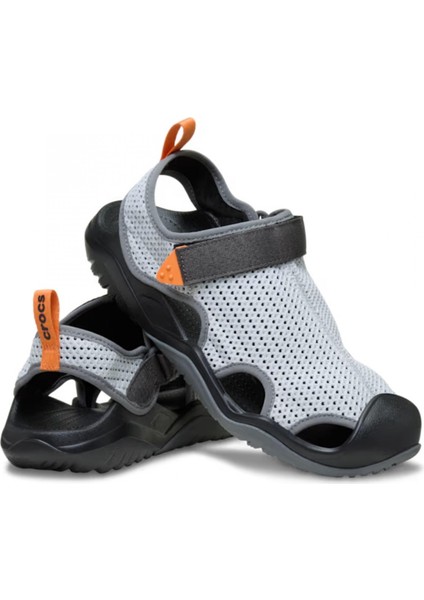 211095 Swiftwater Prm1 Mesh Deck Sanda M Gri-Turuncu Erkek Sandalet