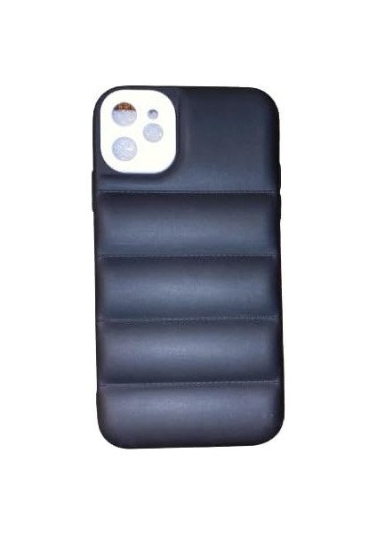 Puffer Kılıf iPhone 11 (Siyah)